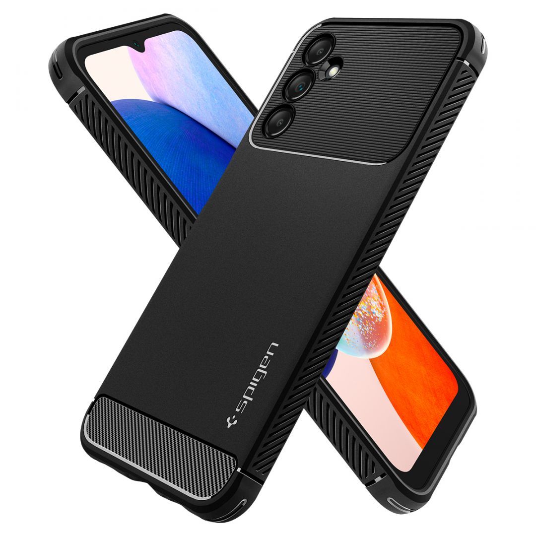 Spigen Rugged Armor, black - Samsung Galaxy A14 LTE