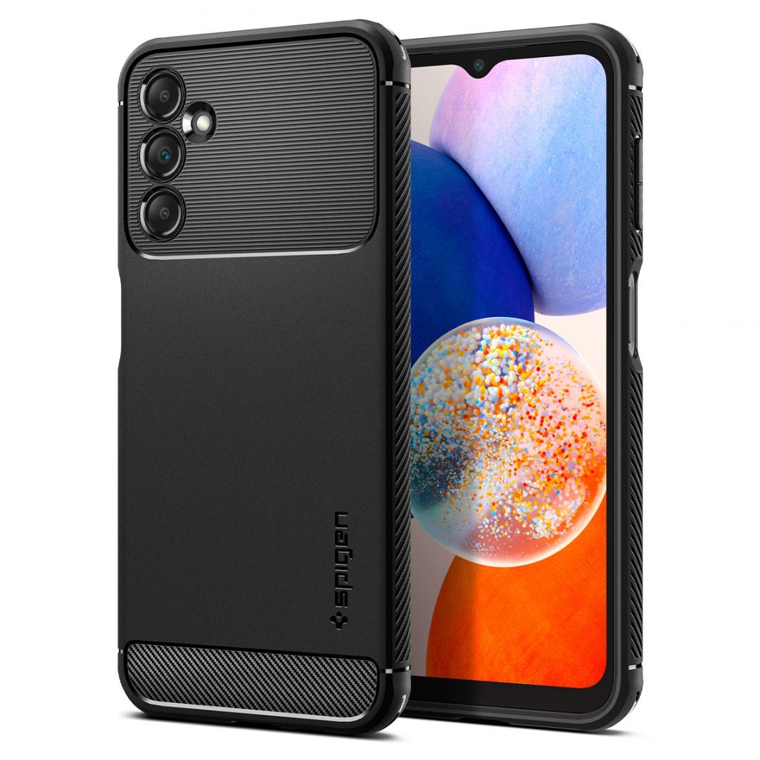 Spigen Rugged Armor, black - Samsung Galaxy A14 LTE