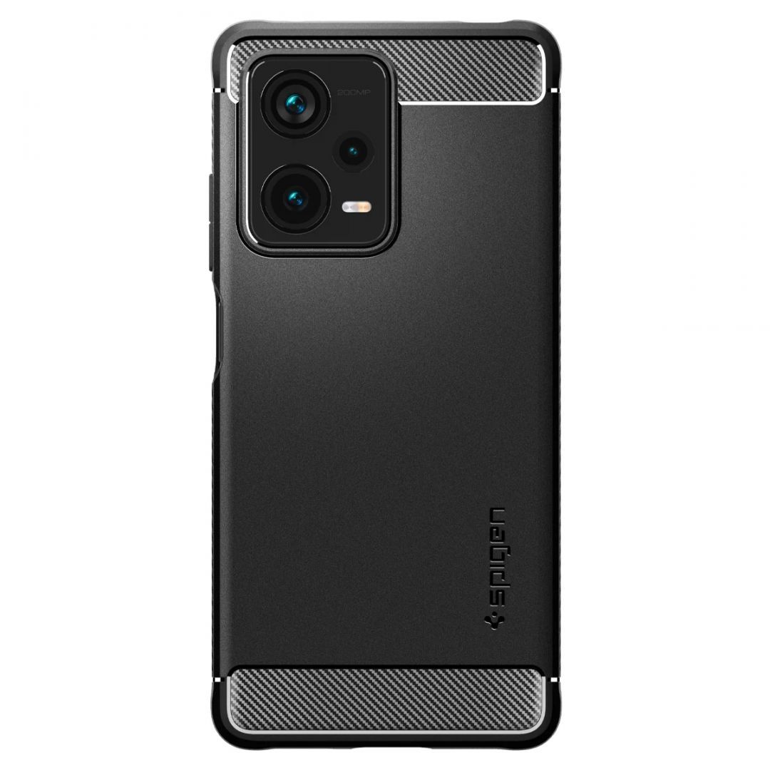 Spigen Rugged Armor, black - Xiaomi Redmi Note 12 Pro+ 5G