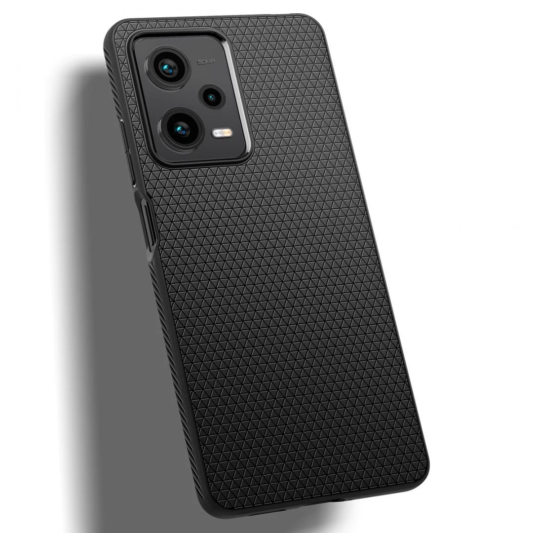 Spigen Liquid Air, black - Xiaomi Redmi Note 12 Pro 5G/POCO X5 Pro 5G