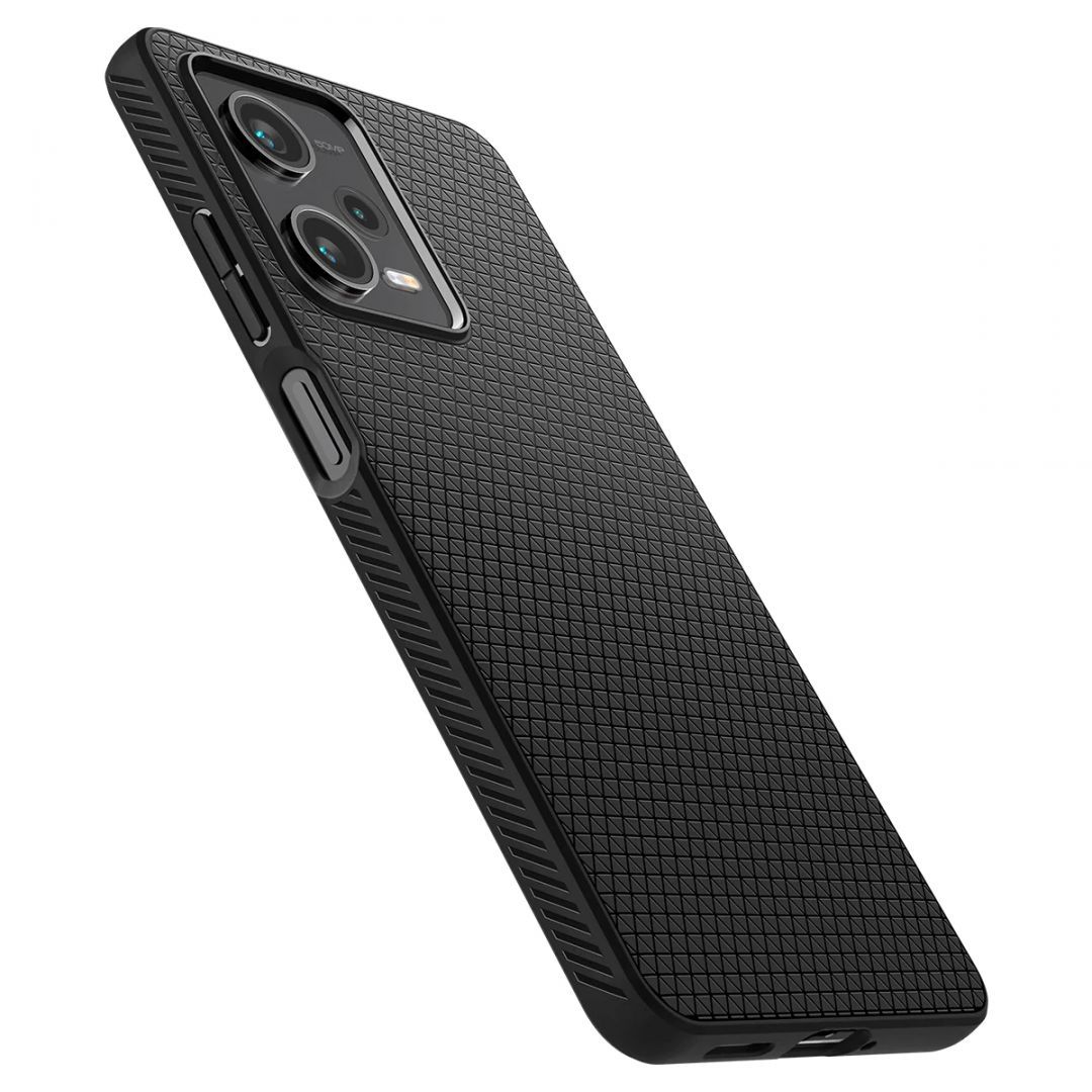 Spigen Liquid Air, black - Xiaomi Redmi Note 12 Pro 5G/POCO X5 Pro 5G