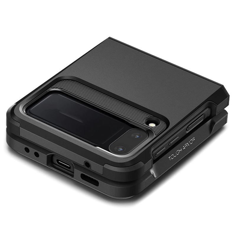 Spigen Tough Armor, black - Samsung Galaxy Z Flip4