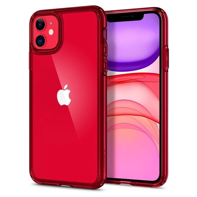 Spigen Ultra Hybrid, red - iPhone 11