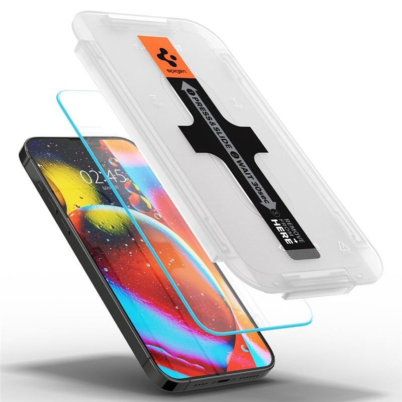 Spigen tR EZ Fit 2 Pack, transparency - iPhone 14/iPhone 13 Pro/iPhone 13