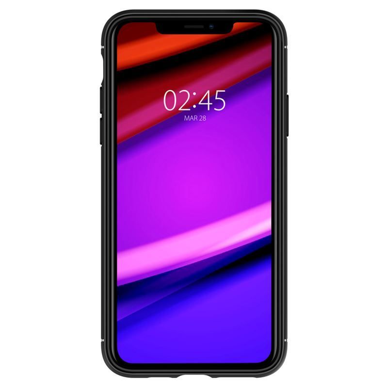 Spigen Rugged Armor, black - iPhone 11