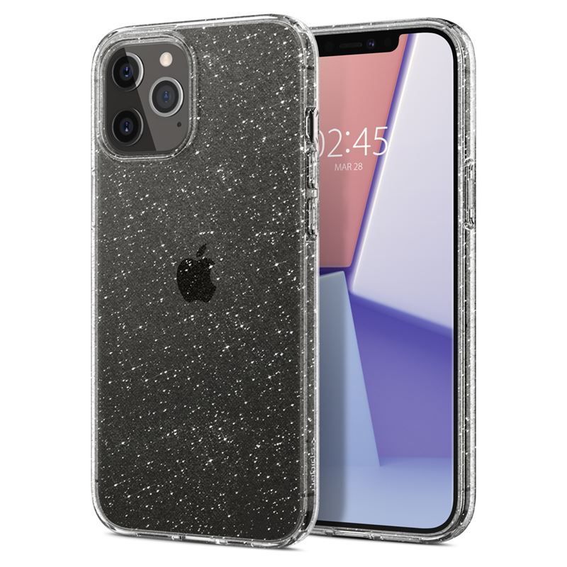 Spigen Liquid Crystal Glitter, clear-iPhone 12/Pro