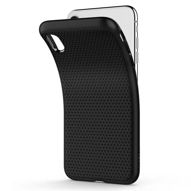 Spigen Liquid Air, black - iPhone XR