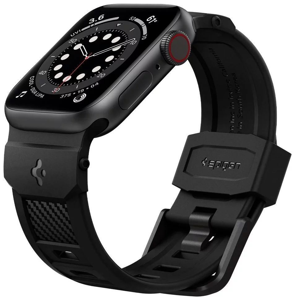 Spigen Rugged Band Apple Watch 49mm/45mm/44mm/42mm Matte Black