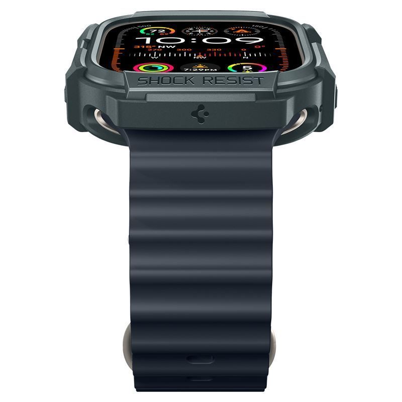 Spigen Rugged Armor Apple Watch Ultra 2/1 49mm Abyss Green