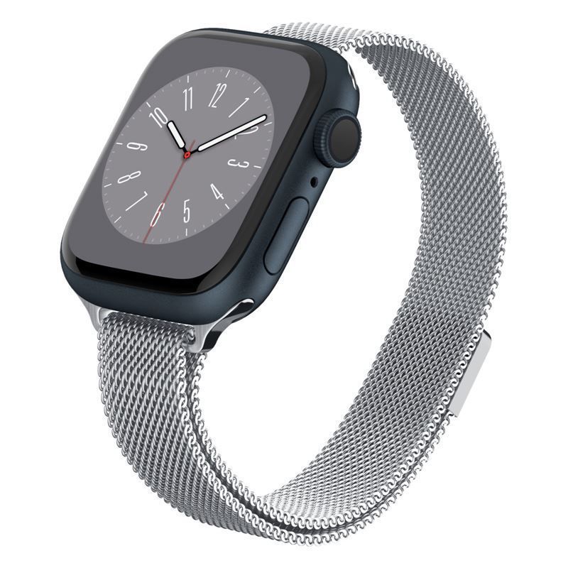 Spigen Metal Fit Apple Watch 41mm/40mm/38mm Silver