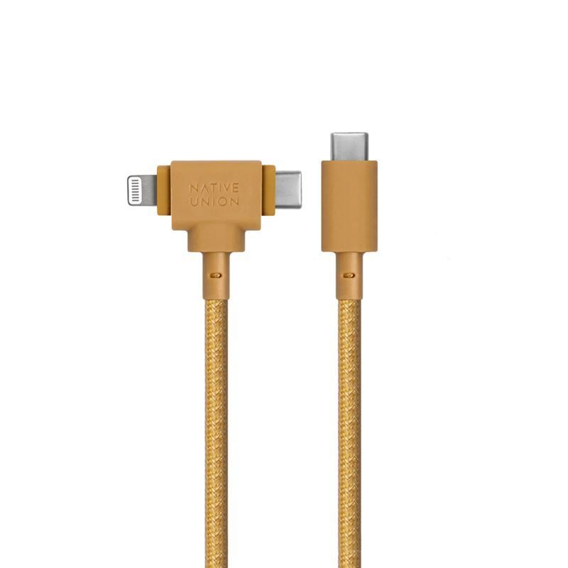 Native Union Belt Universal Cable (USB-C – Lighting/USB-C) 1.8m, kraft