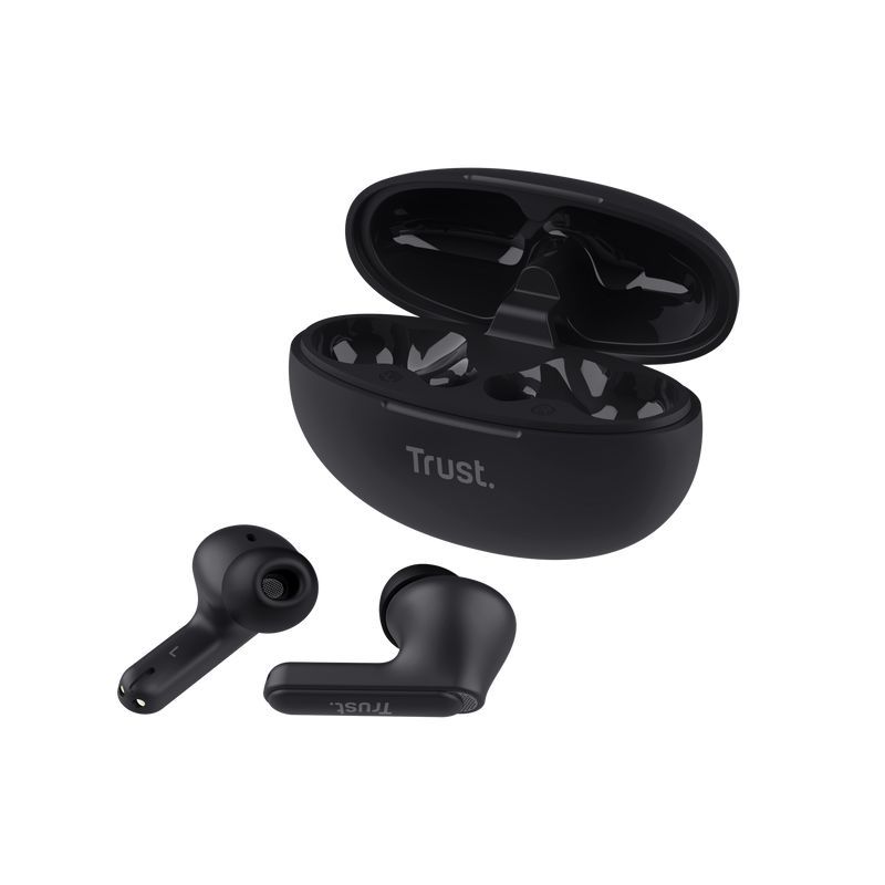 Trust Yavi Bluetooth ENC earbuds Black