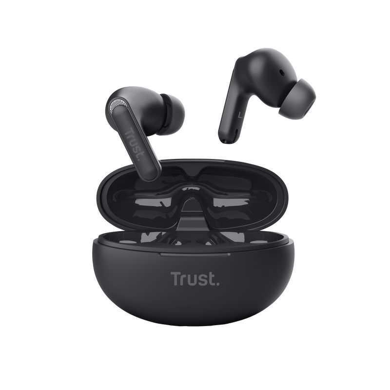 Trust Yavi Bluetooth ENC earbuds Black