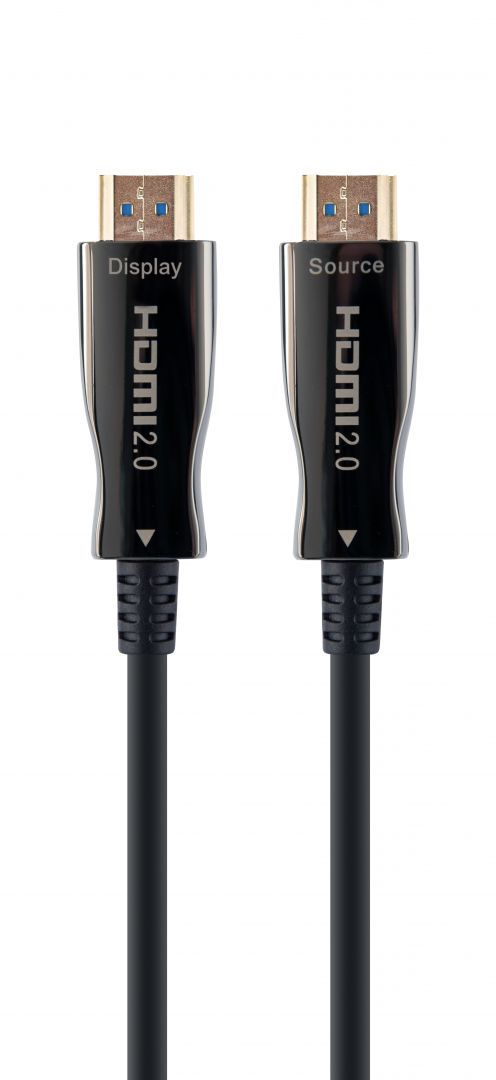 Gembird CCBP-HDMI-AOC-20M-02 Active Optical AOC High speed HDMI cable with Ethernet AOC Premium Series 20m Black