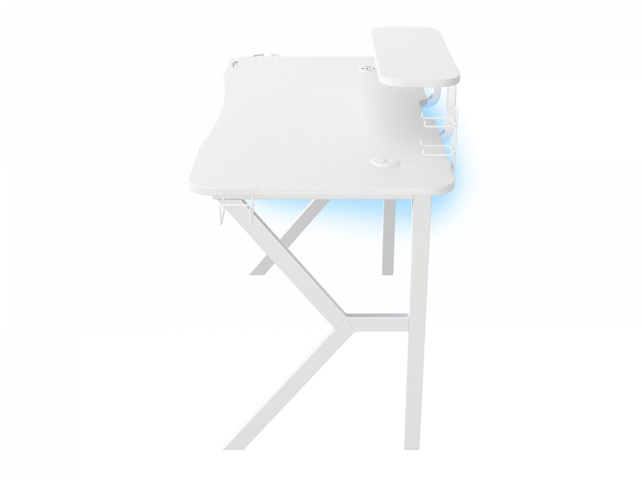 Genesis Holm 320 Gaming Desk White