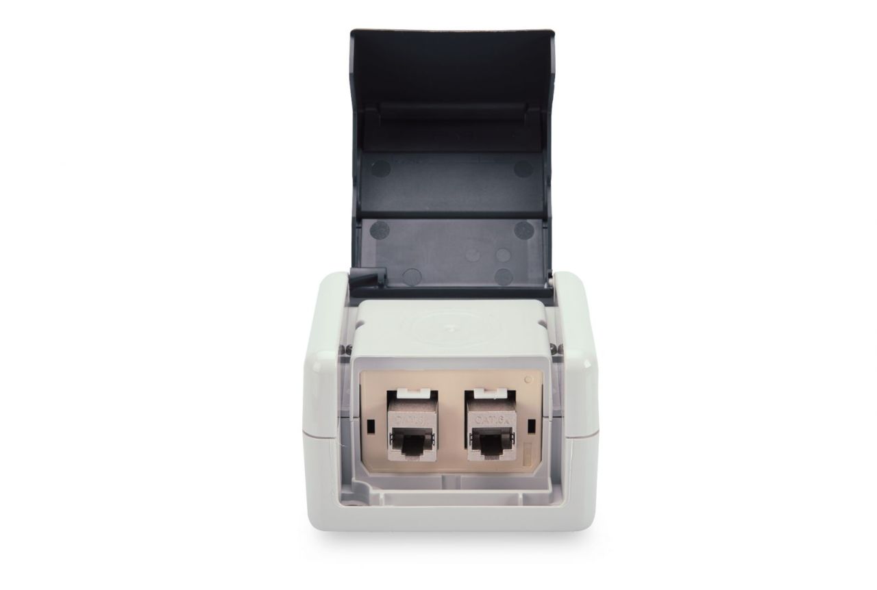 Digitus DN-93844-OD csatlakozóaljzat RJ-45 Grey