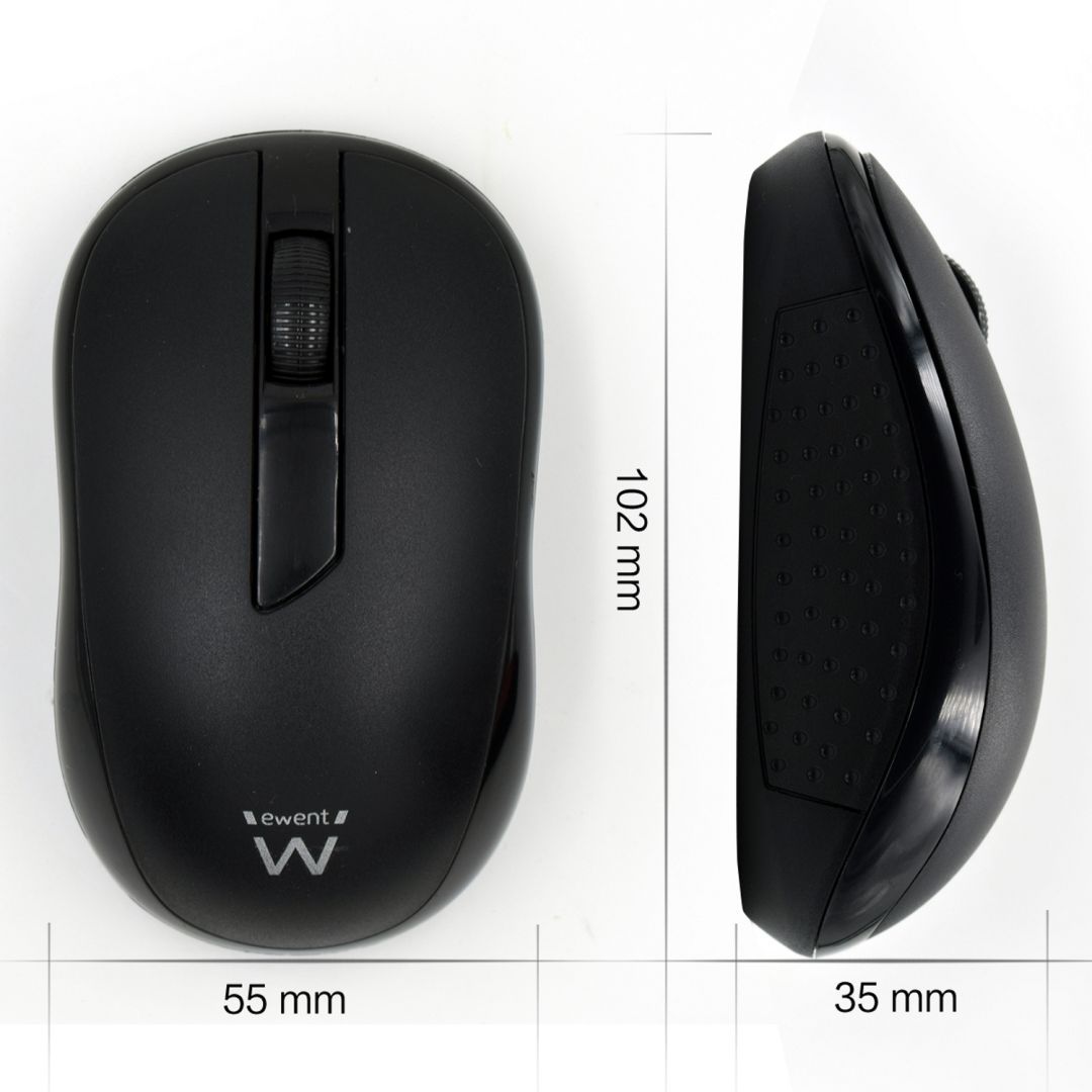 Ewent EW3223 Wireless optical Mouse Black