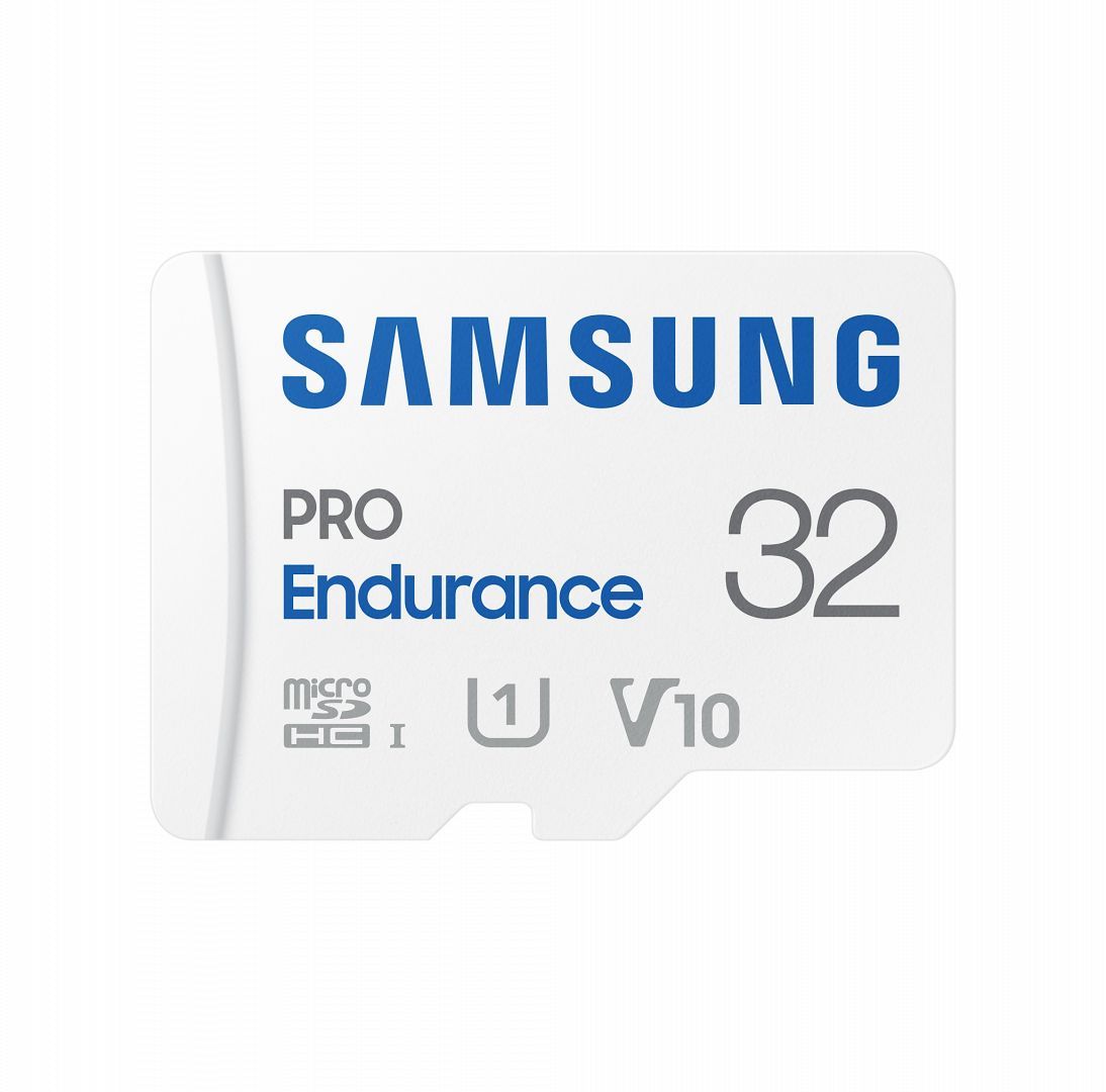 Samsung 32GB microSDHC Class10 U1 V10 PRO Endurance + adapterrel