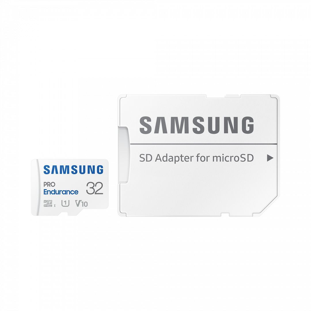 Samsung 32GB microSDHC Class10 U1 V10 PRO Endurance + adapterrel