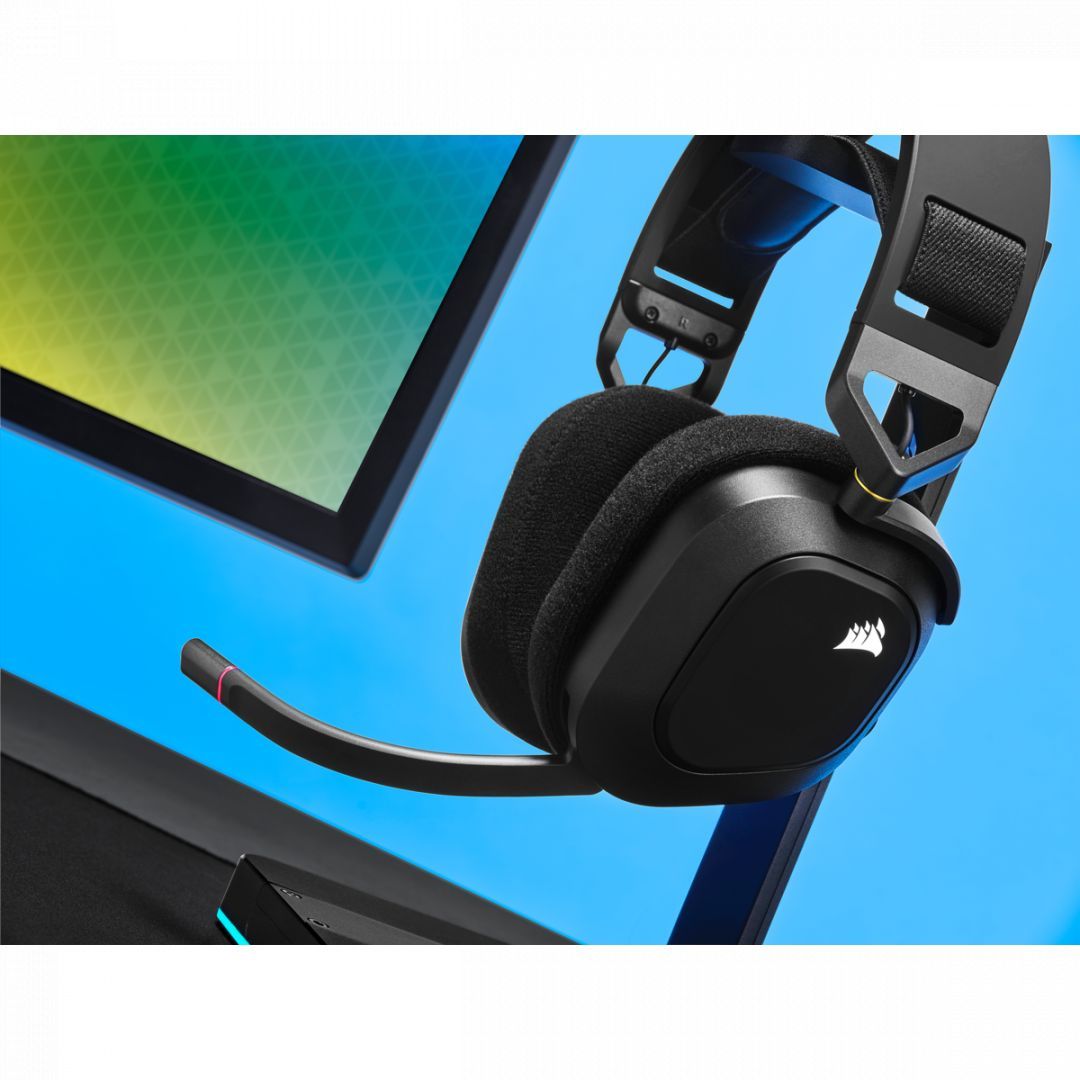 Corsair HS80 RGB Wireless Gaming Headset Carbon