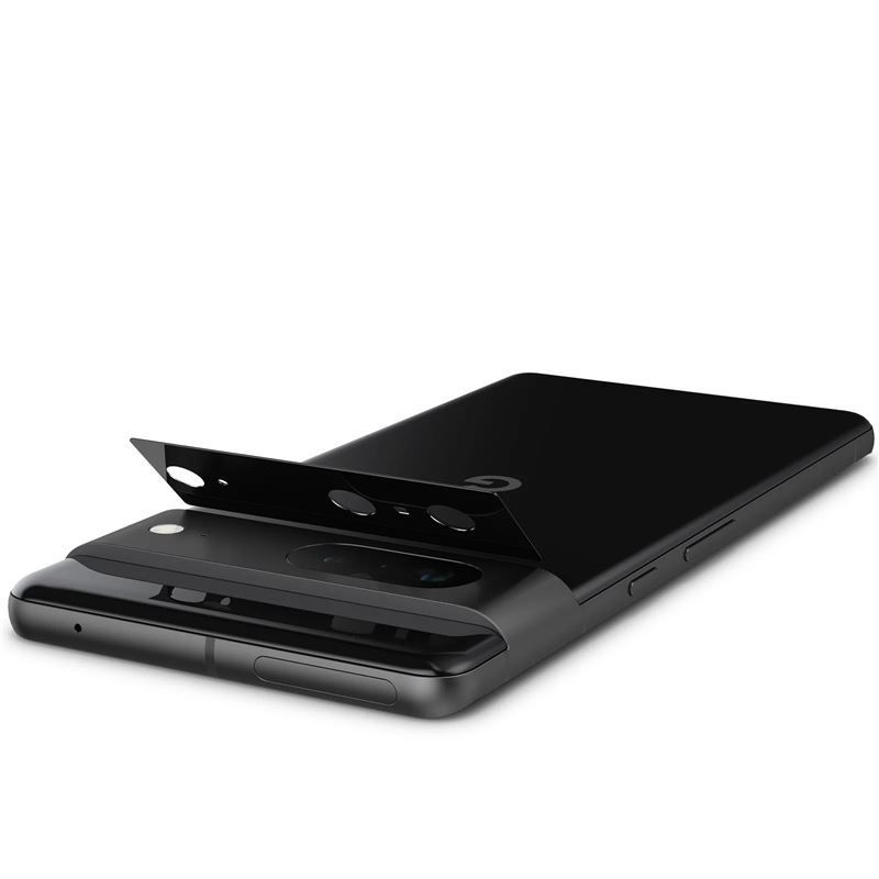 Spigen Glass Optik 2 Pack, black - Google Pixel 7