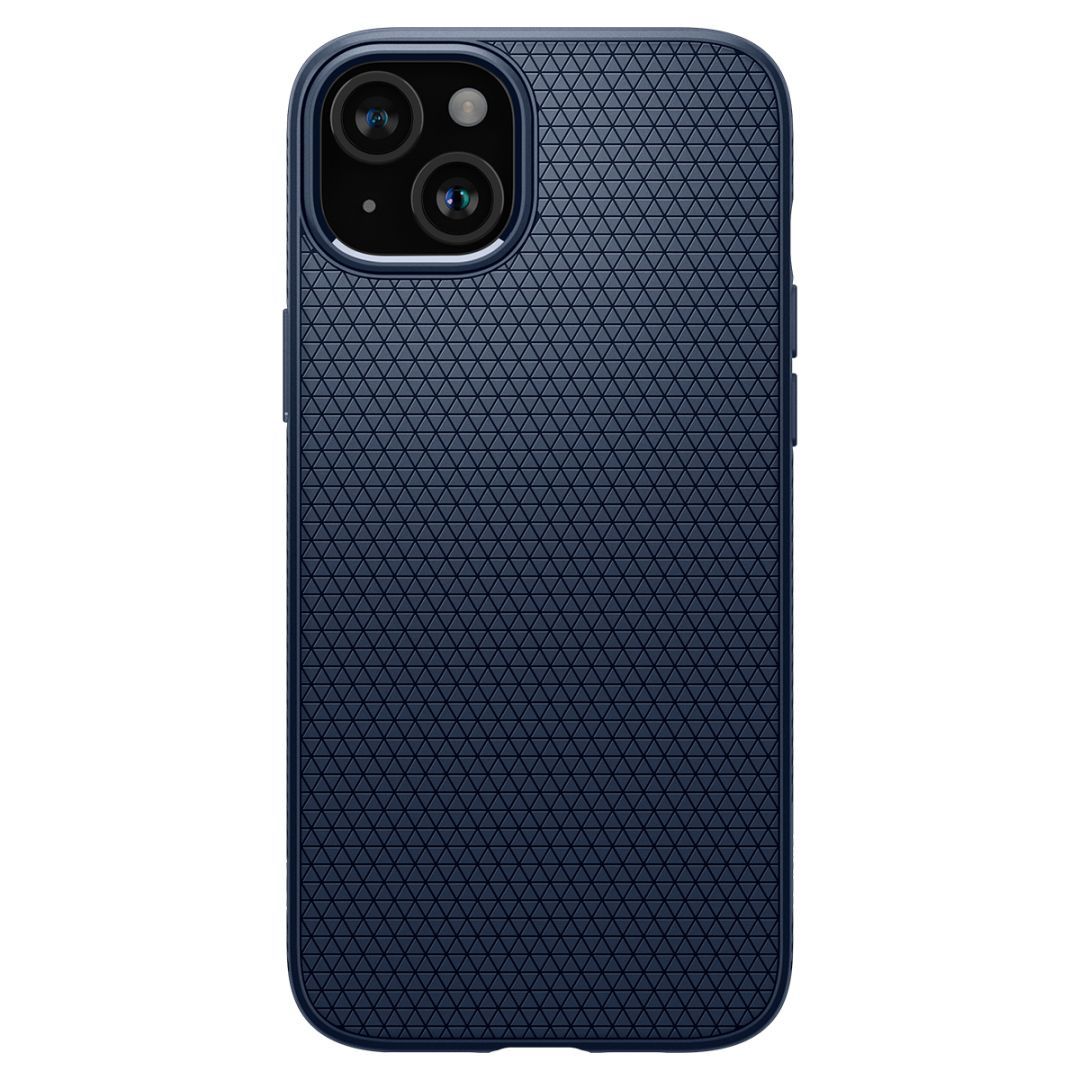 Spigen iPhone 15 Case Liquid Air Navy Blue