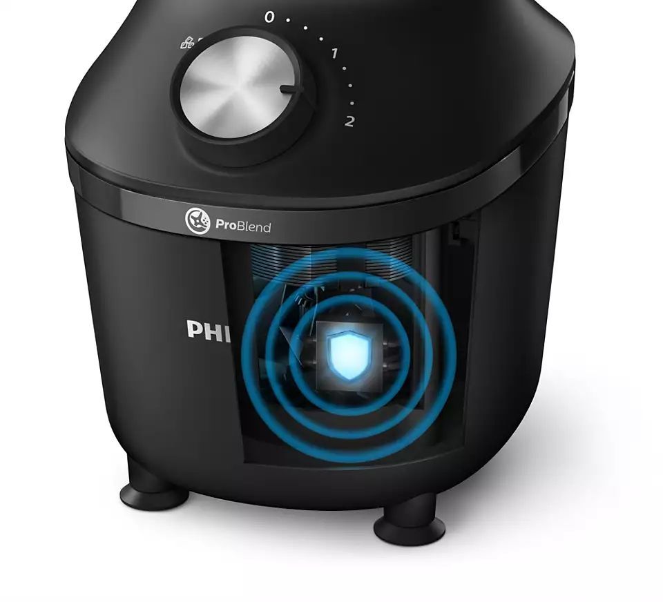 Philips Series 3000 HR2191/01 600W Turmixgép Black