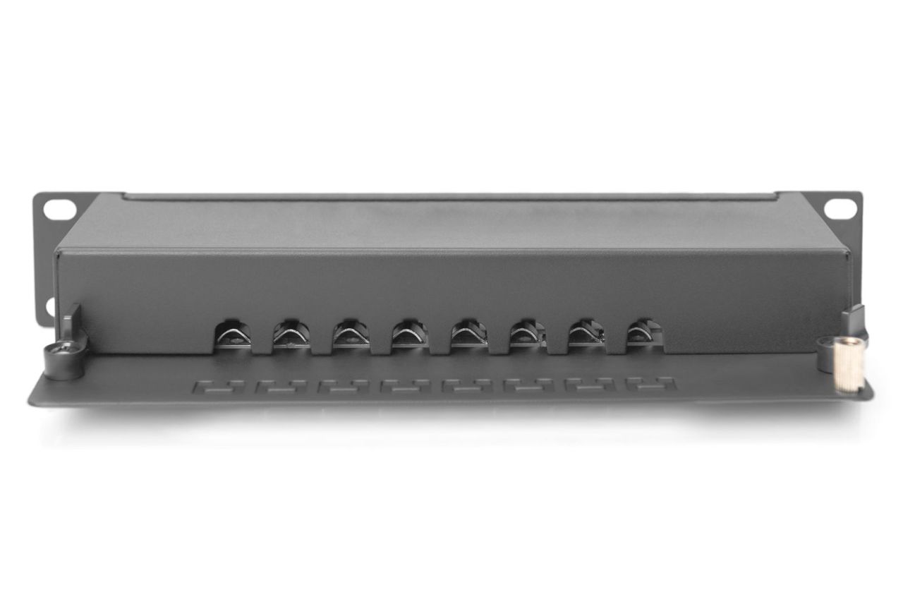 Digitus 8-Port Patch Panel 1U Black