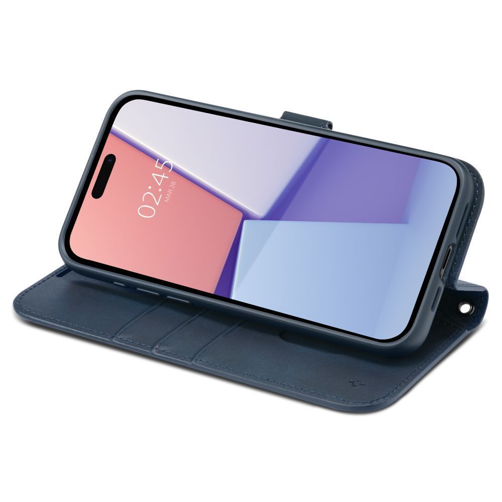 Spigen Wallet S Pro iPhone 15 Pro Max Navy