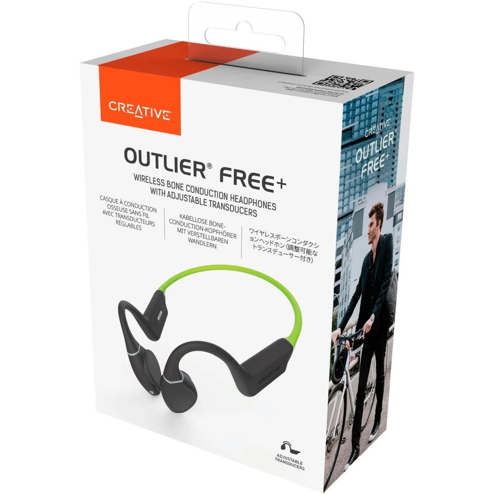 Creative Outlier Free Plus Bone Conduction Bluetooth Headset Green