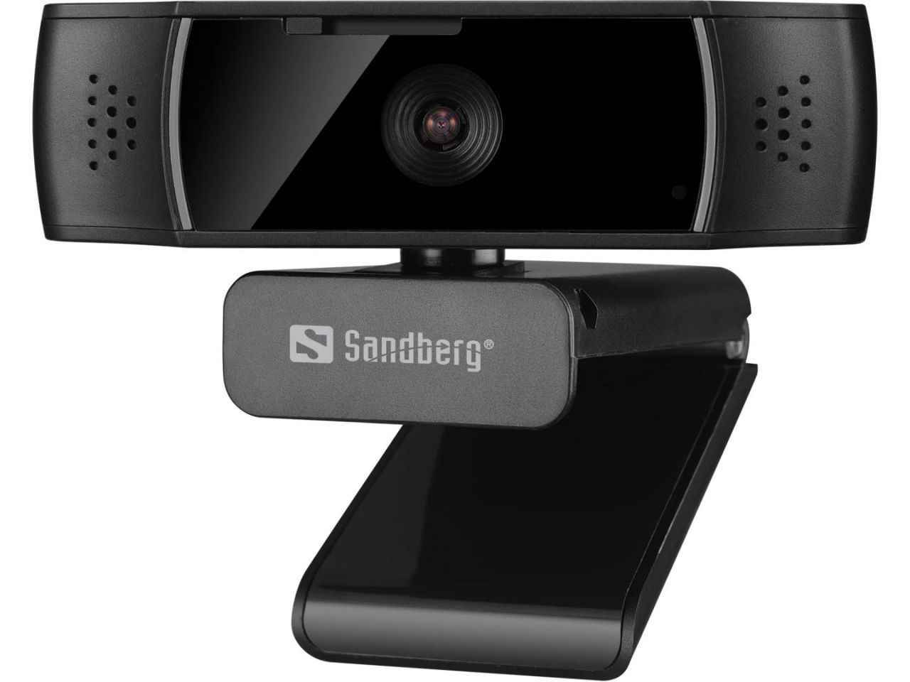 Sandberg USB Webcam Autofocus DualMic Webkamera Black