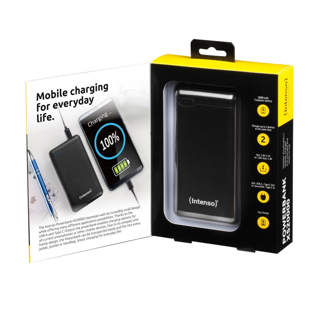 Intenso XS20000 20000mAh PowerBank Black