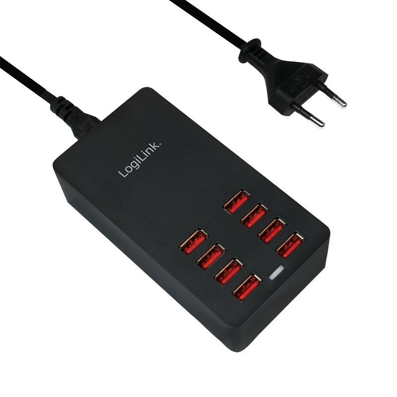 Logilink USB Table Charger 8x USB port