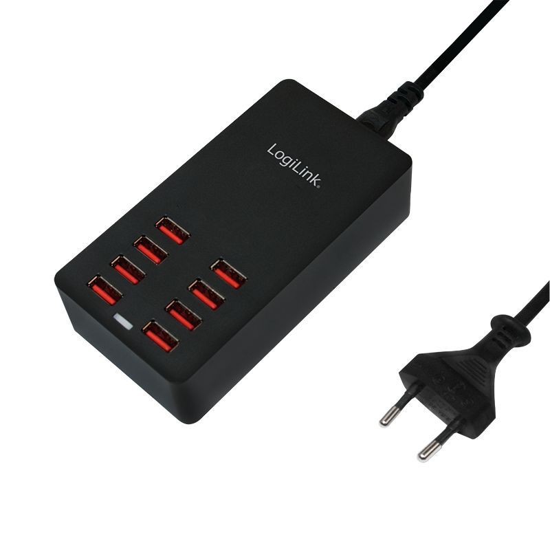 Logilink USB Table Charger 8x USB port