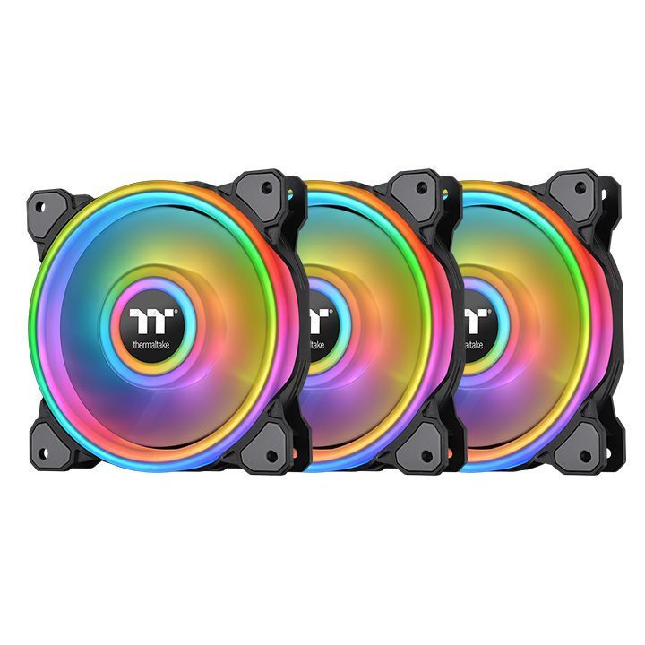 Thermaltake Riing Quad 12 RGB Radiator Fan TT Premium Edition (3-Fan Pack)