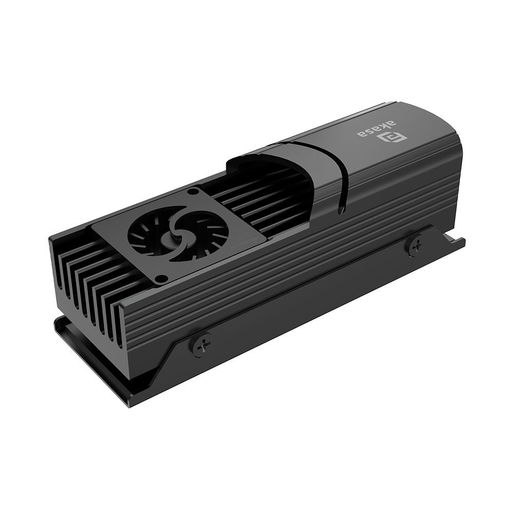 Akasa Gecko Pro LX Active Cooling for M.2 NVMe PCIe 5.0