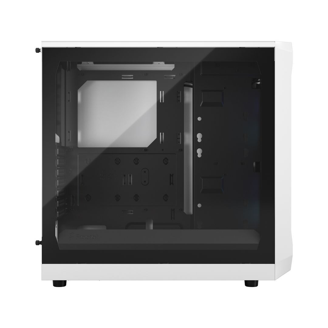 Fractal Design Focus 2 RGB Tempered Glass White TG Clear Tint