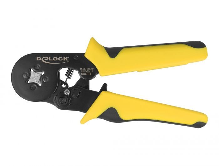 DeLock Tool for crimping wire end ferrules self-adjusting Square