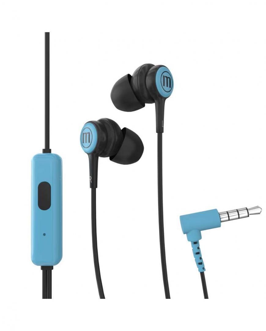 Maxell In-Tips Headset Blue/Black