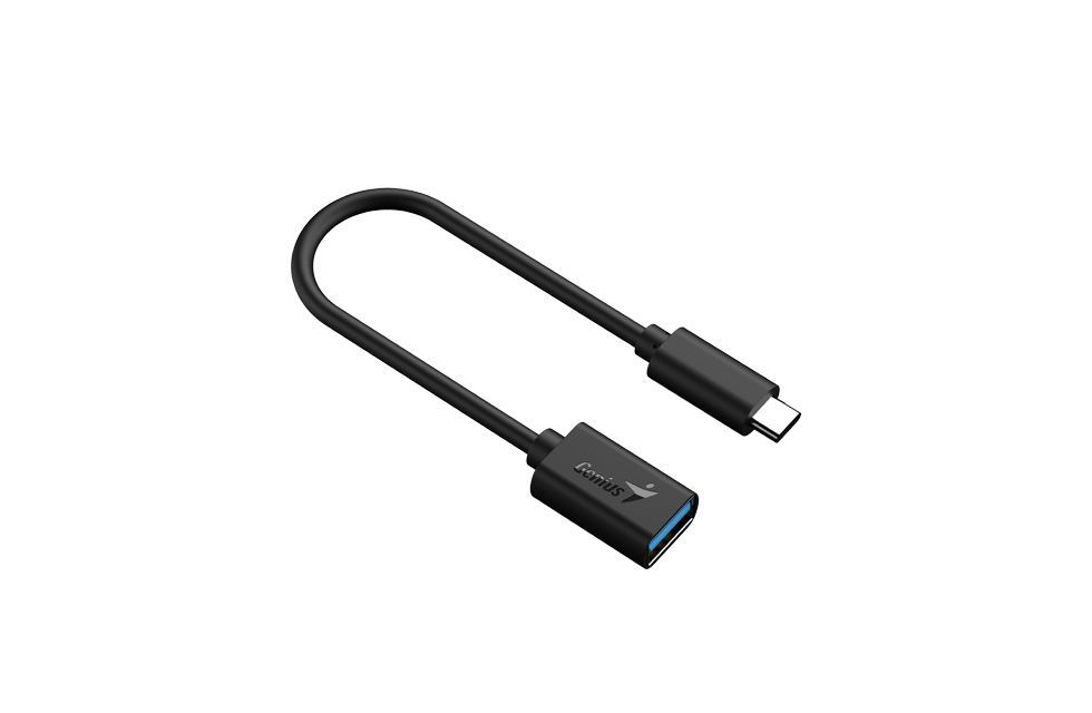 Genius ACC-C2AC USB3.0 to USB-Type-C 21cm Black