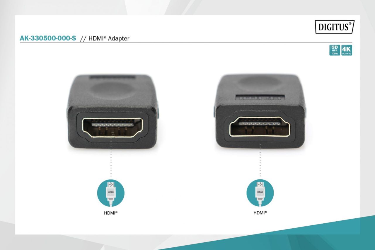 Assmann HDMI adapter, type A