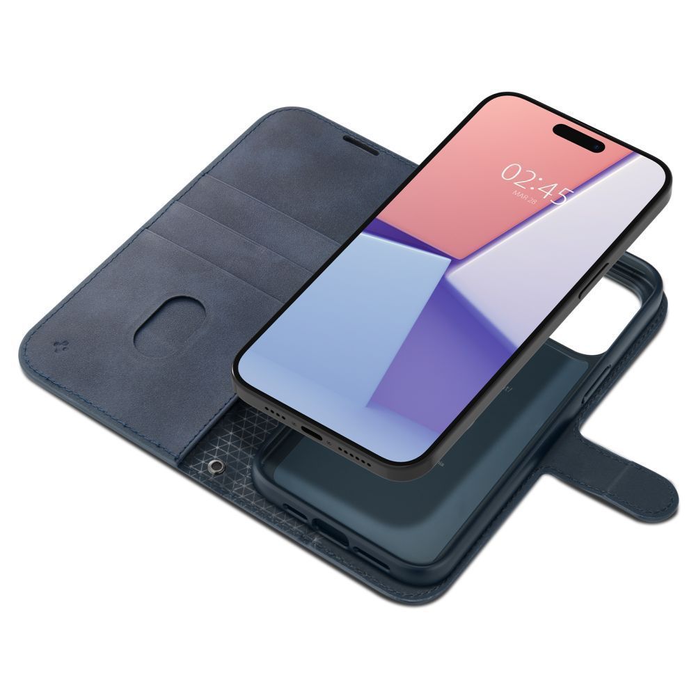 Spigen Wallet S Pro iPhone 15 Pro Navy