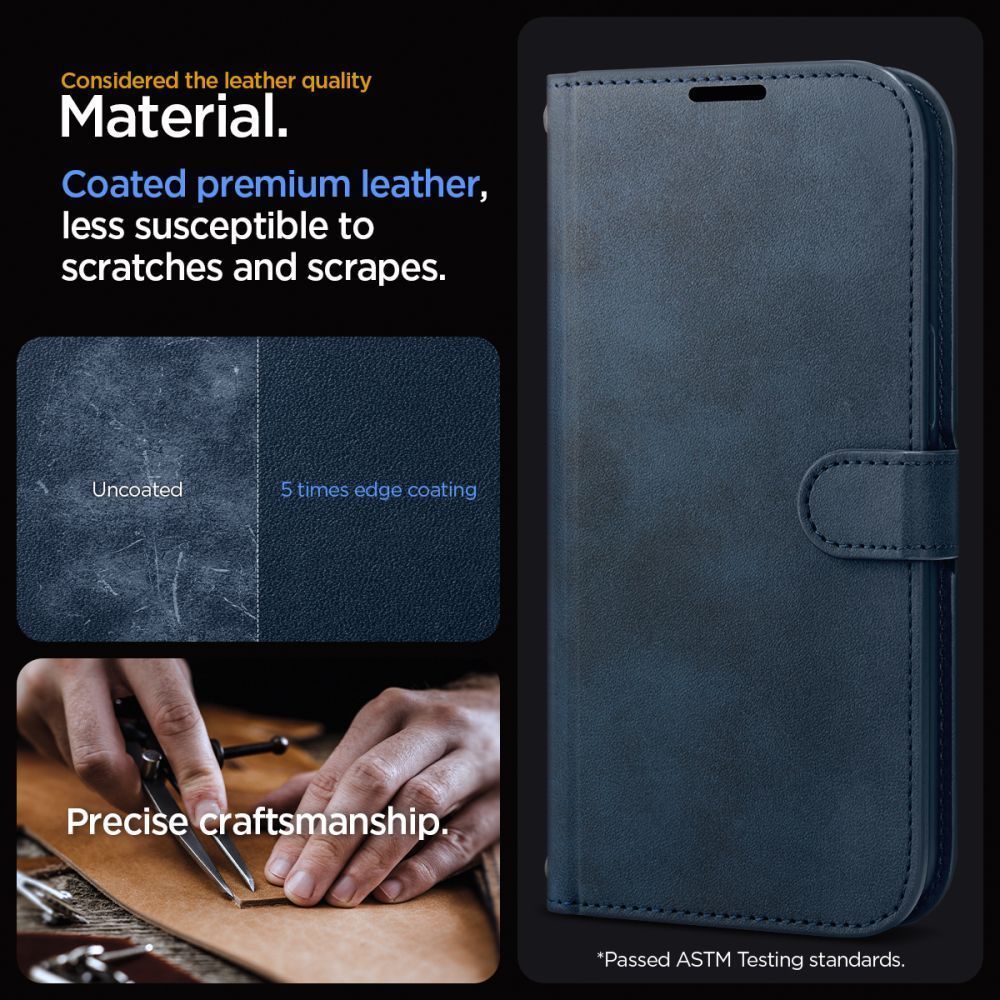 Spigen Wallet S Pro iPhone 15 Pro Navy