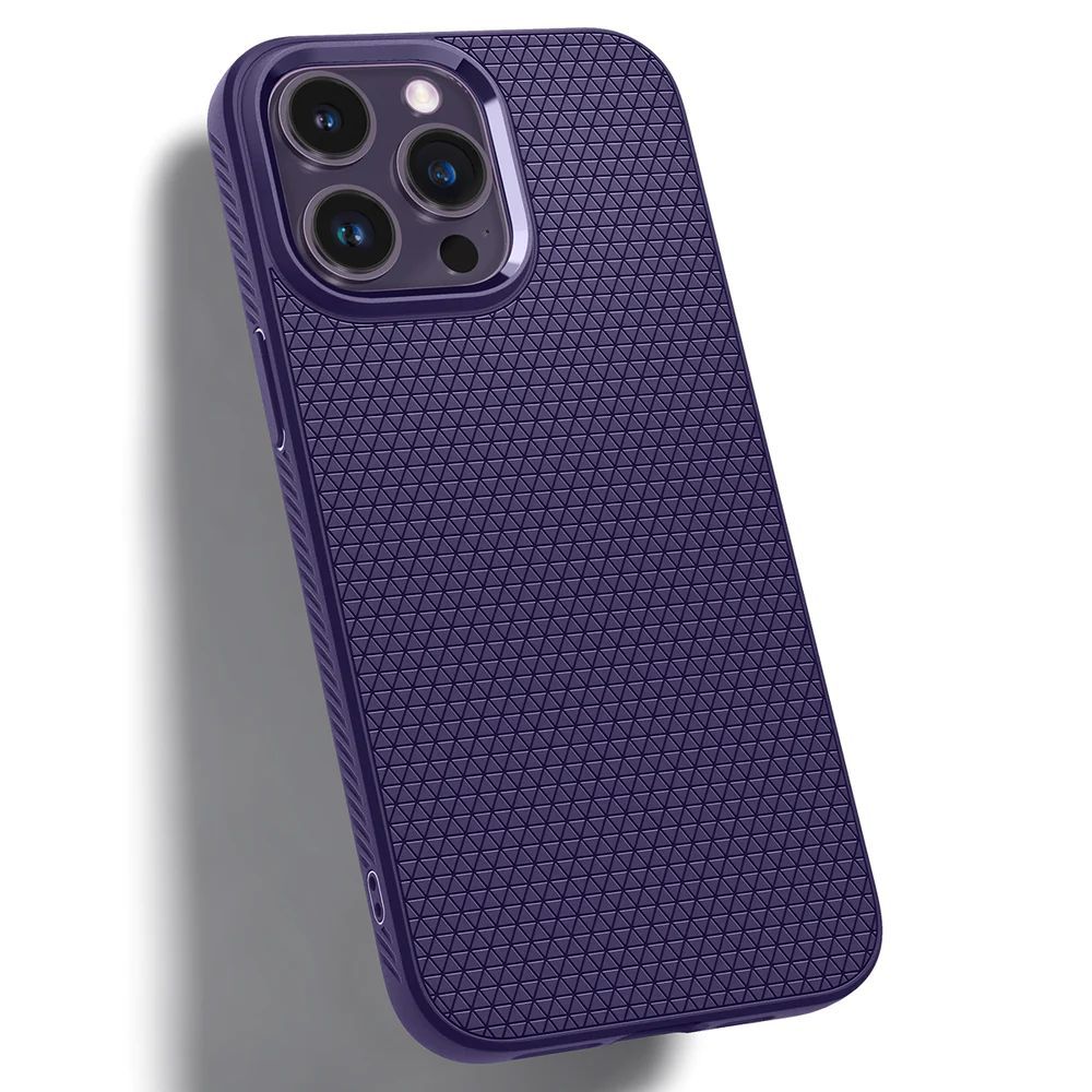 Spigen iPhone 14 Pro Max Case Liquid Air Purple