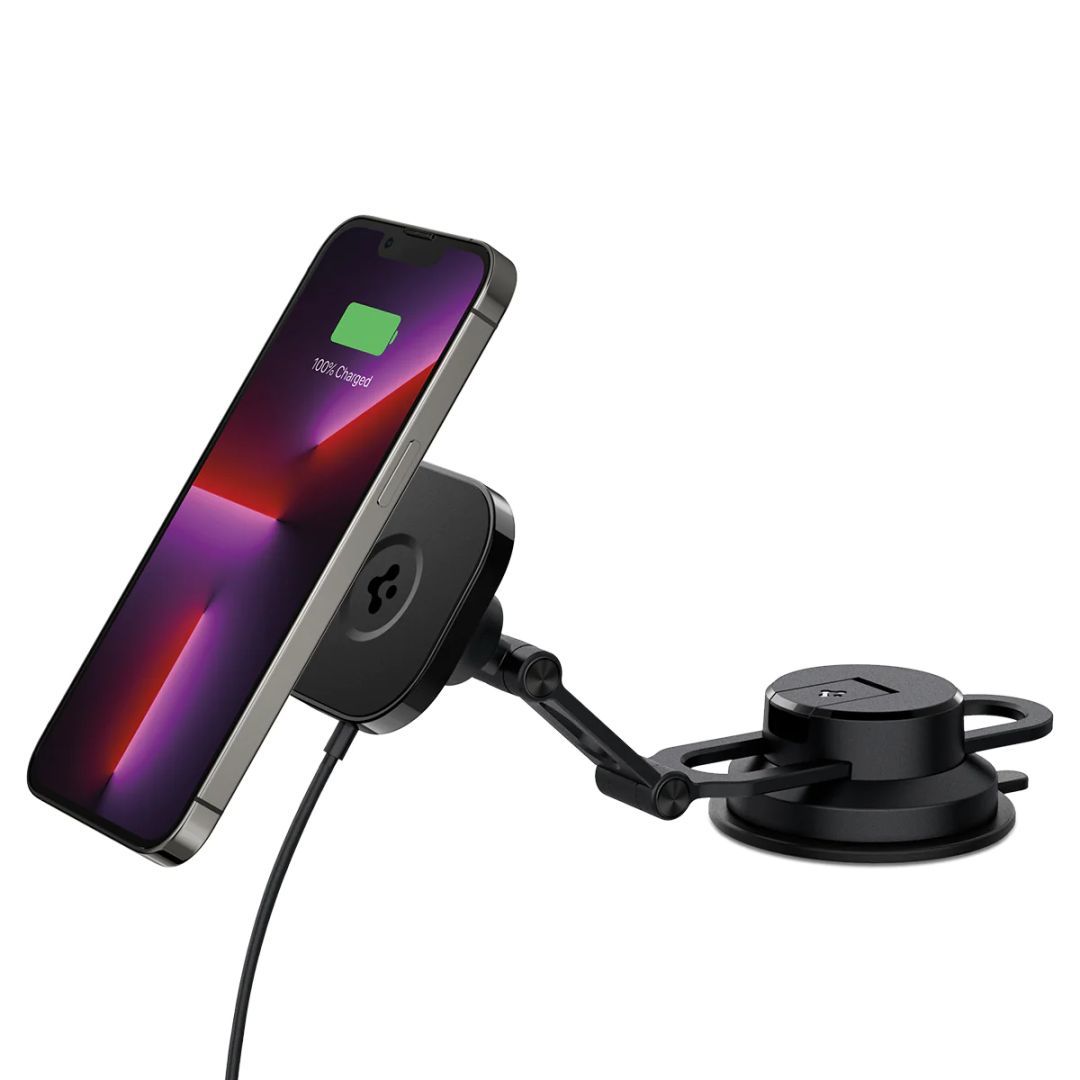 Spigen OneTap Pro 3 Dash Magnetic Car Mount (MagFit) Black