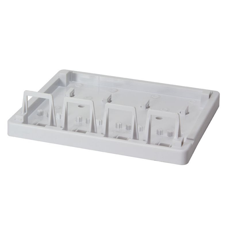 Logilink NK4034 Keystone Surface Mount Box 4 Port White