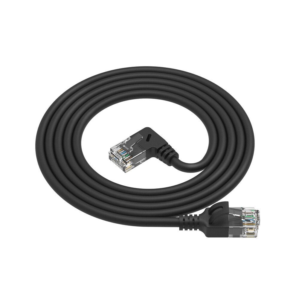 ACT CAT6A U-UTP Patch Cable 0,25m Black