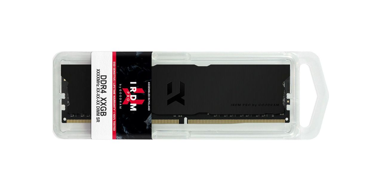 Good Ram 16GB DDR4 3600MHz Kit(2x8GB) IRDM Pro Series Deep Black