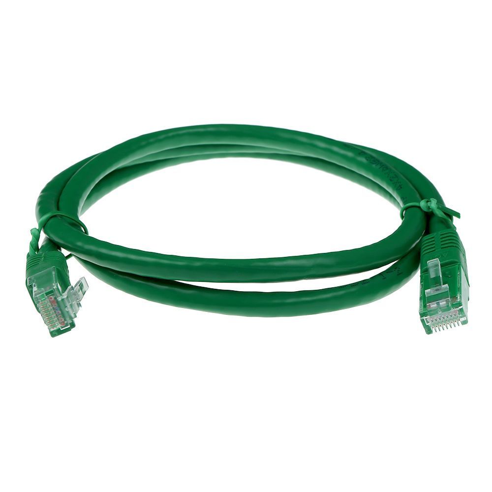 ACT CAT6 U-UTP Patch Cable 2m Green