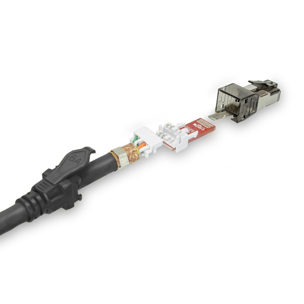 ACT CAT6A S-FTP Patch Cable 1,5m Black